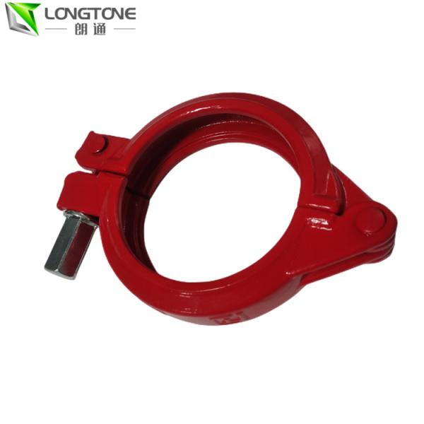 Части конкретного насоса Putzmeister стальной отливки, быстрые щелчковые зажимы для резиновой трубы конкретного насоса