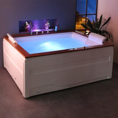 5' cuba de Jacuzzi lateral da cachoeira da banheira da massagem da saia para a pessoa do banheiro 2