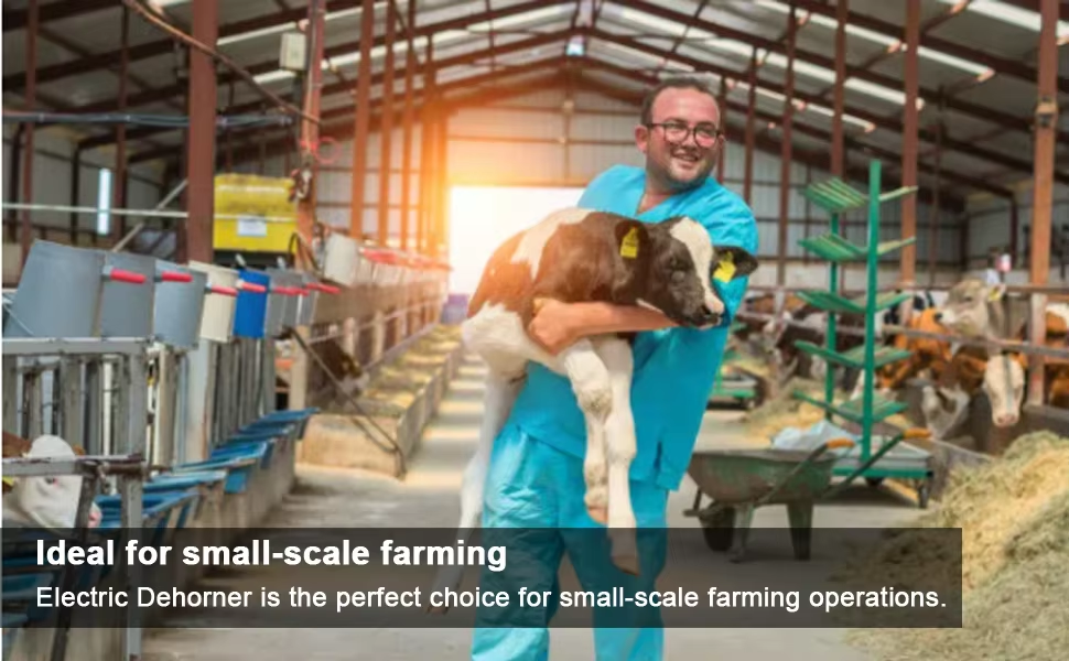 Electric Dehorner with Rapid Heating High-Purity Copper Heating Head and Ergonomic Anti-slip Handle for Livestock Horn Removal