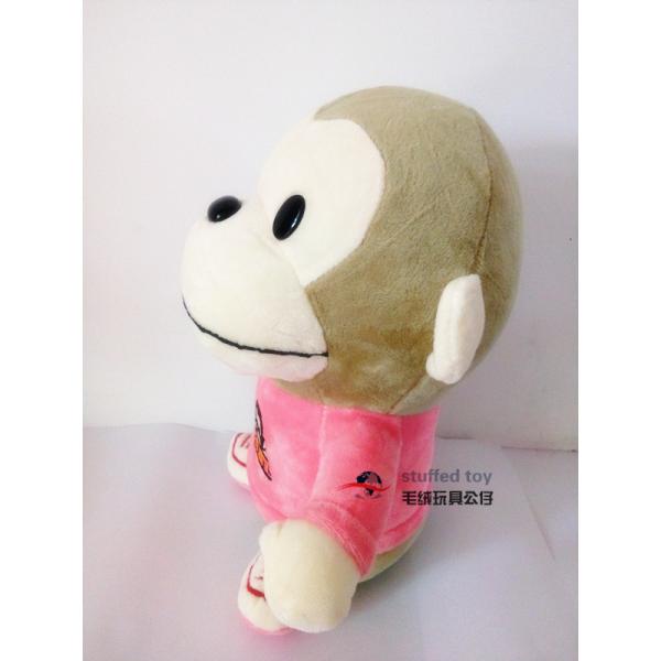 plush monkey red boys shoes hot toys for kids cheap china cartoon children holiday present new fashion Eu japanese model