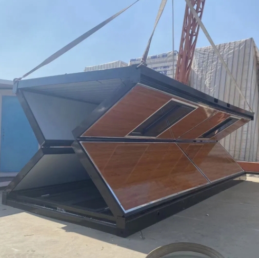 Easy Installation Prefab Mobile Portable Folding Container House