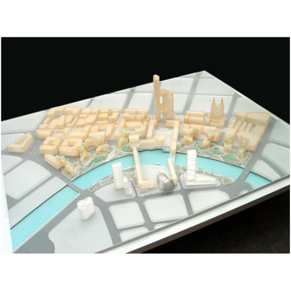 Cityscape Architectural Scale Model High Rise Towers Scale Model For Architecture