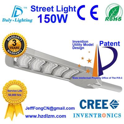 LED Street Light 150W with CE,RoHS Certified and Best Cooling Efficiency Road Lamp Made in China