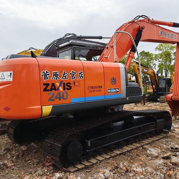 Japón de segunda mano Hitachi Excavadora Equipo pesado Hitachi Zx240 3