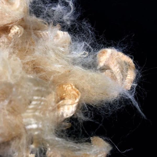 Fibra de proteína de soja 100% natural Fibra de proteína de leite Fibra para fiação