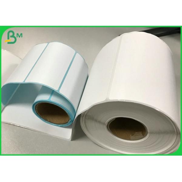 Пустая белая водоустойчивая термальная бумага штрихкода Адхэс собственной личности Ролльс стикера бумаги ярлыка