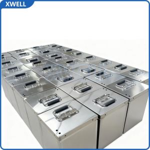 IP65 Waterproof 0-Weld Design Stainless Steel Battery Case for 6V-72V Lithium