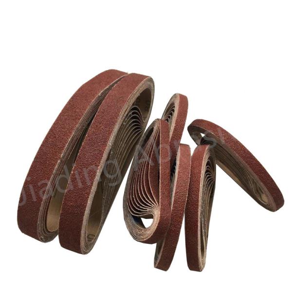 80 grit 4x36 Inch Aluminum Oxide Sanding Belts for Sander Customization Package Blue