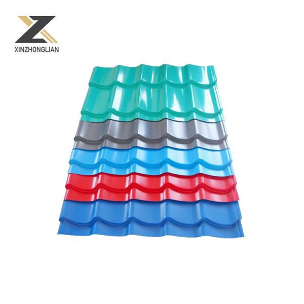 Gi Corrugated Steel Roofing Sheet Color Coated Galvanized Corrugated Sheet Metal