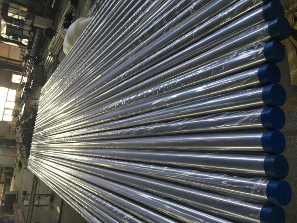 Food Grade Stainless Steel Round Pipe , TP304 TP316L Sanitary Stainless Pipe