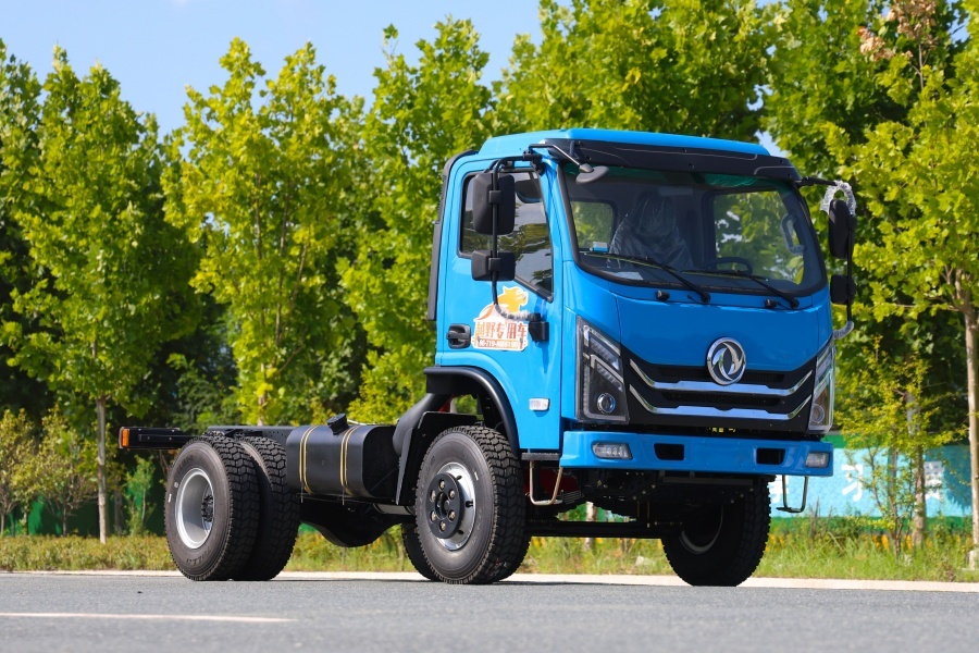 4×2 Flat‑Head Heavy‑Duty Truck Chassis For Export Modification