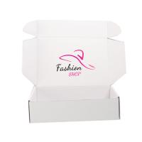 Caixa de empacotamento de dobramento feita sob encomenda de Logo Matt Lamination White Craft Paper