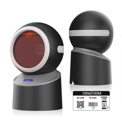 Warehouse, Supermarket, Bookstore, POS  USB Wired Barcode Scanner | Desktop Hands-Free