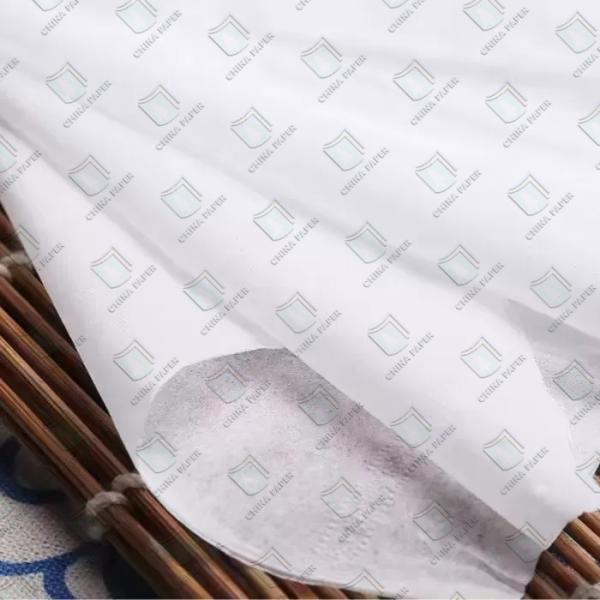 Papel de tecido personalizado de alto brilho, amigável para a pele, rol de tecido facial Jumbo