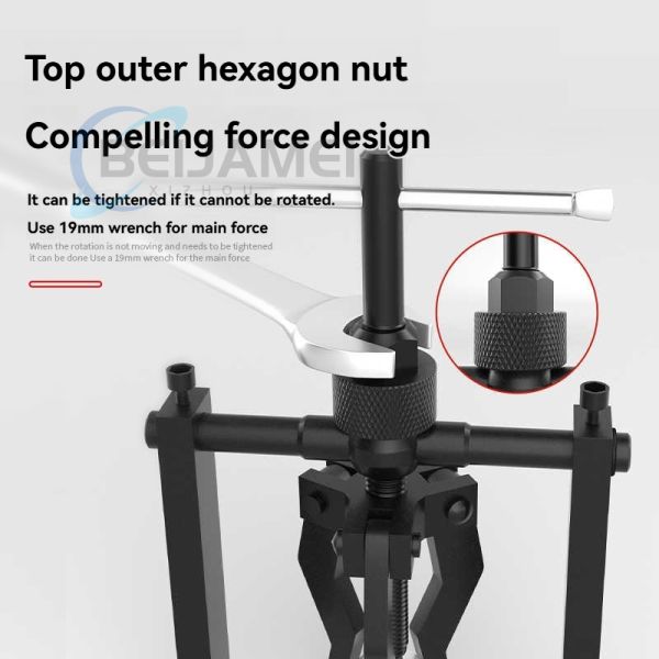 Inner Hole Bearing Puller, Inner Circle Inner Tooth Puller, Three Claw Puller, Bearing Puller Special Tool Remover