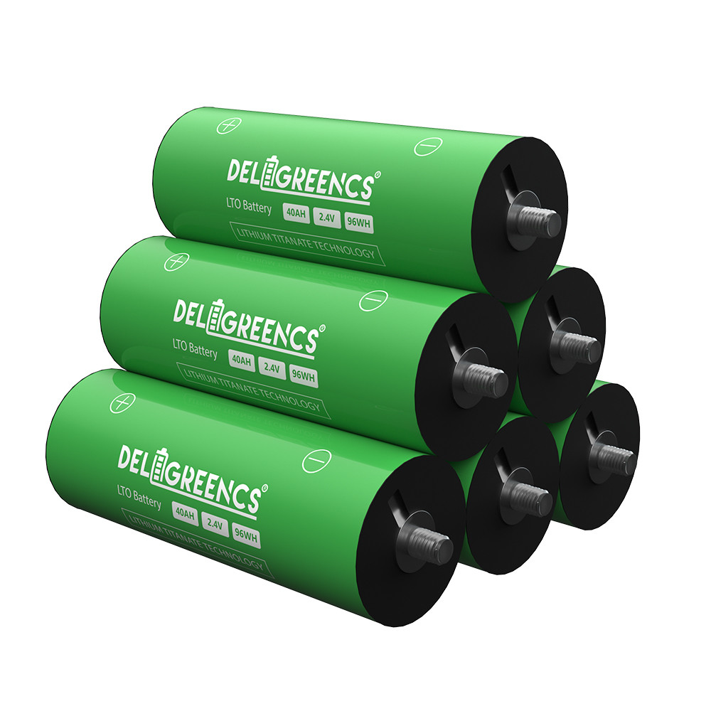 Фабрика оптом Новый 40ah LTO Cell 2.4V класс A+ Hign напряжение контейнер ESS