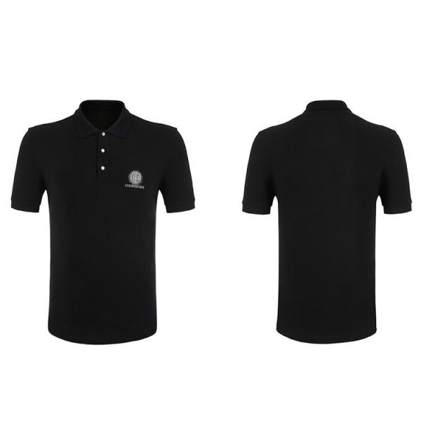 Customizable Breathable Sports Shirt Knitted Weaving Method For Men's T-Shirt Polo Gym