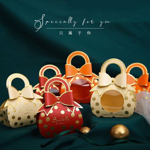 Bonbons d'Halloween Boîte cadeau personnalisée Emballage Boîte cadeau en papier carton blanc