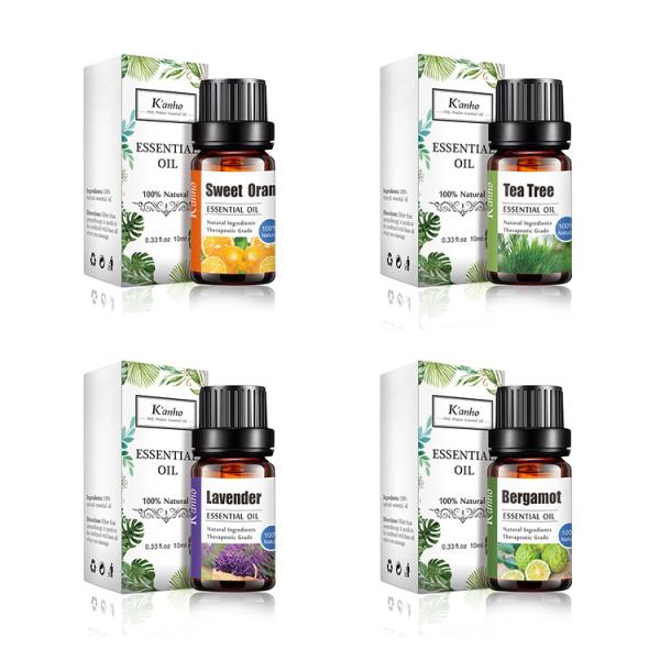 Wholesale 10ml Natural 100% Pure Essential Oil For Aroma Diffuser Body Facial Care SPA Fragrance Aromatherapy