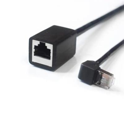 cabo de extensão Cat6 RJ45 de 30cm LAN Network Extension Cable Male à fêmea