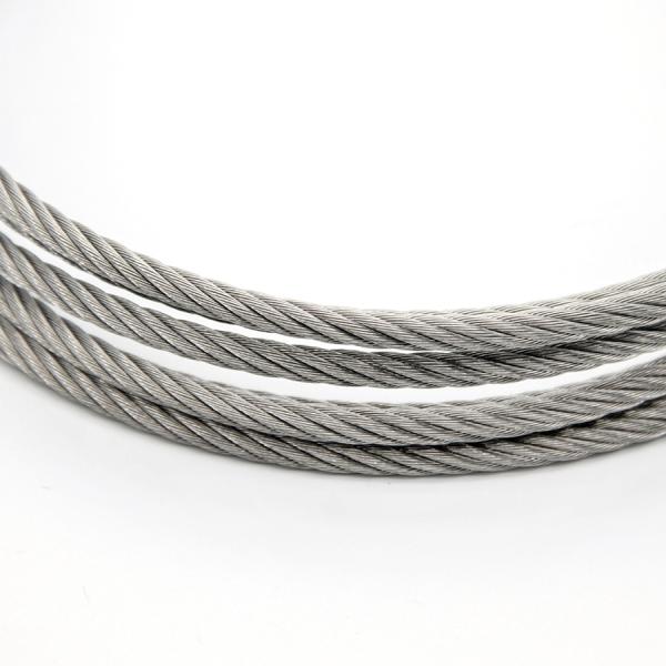 304 Construction Wire Rope Heavy Duty 1×19 1mm-2mm For Outdoor Architectural
