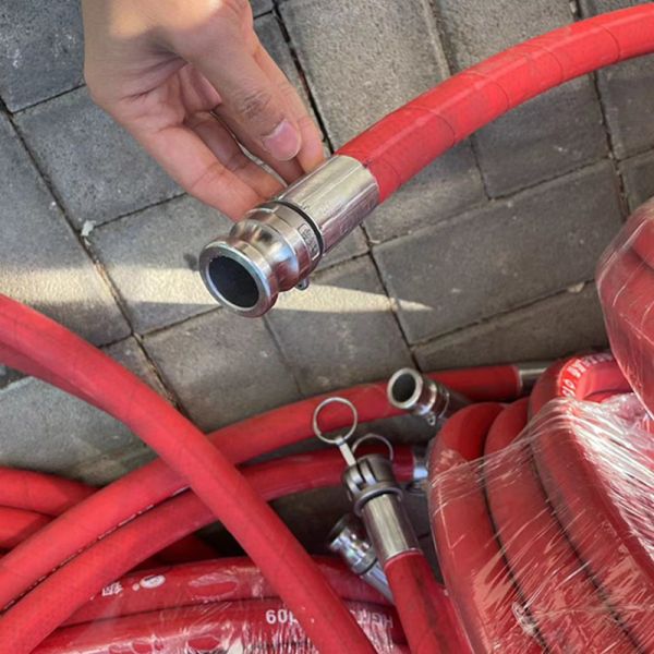 Steam Rubber Hose High Temp Resistant Strong Aging Resistance Wear Resistant