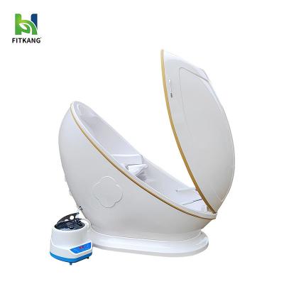 Huikang Ozone Hydrotherapy Spa Capsule Whitening Far Infrared Sauna com música Bluetooth e terapia PEMF