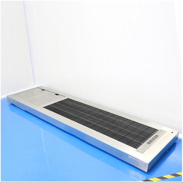 Machine de nettoyage de chaussures de salle blanche en aluminium/ acier inoxydable 1838*768*150 mm pour l'industrie automobile