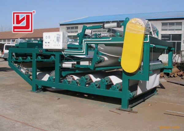 Eficiência elevada de secagem industrial do tratamento da imprensa de filtro da correia da lama
