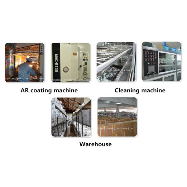 Super Hydrophobic 1.74 High Index Lenses , Anti Glare High Index Aspheric Lenses