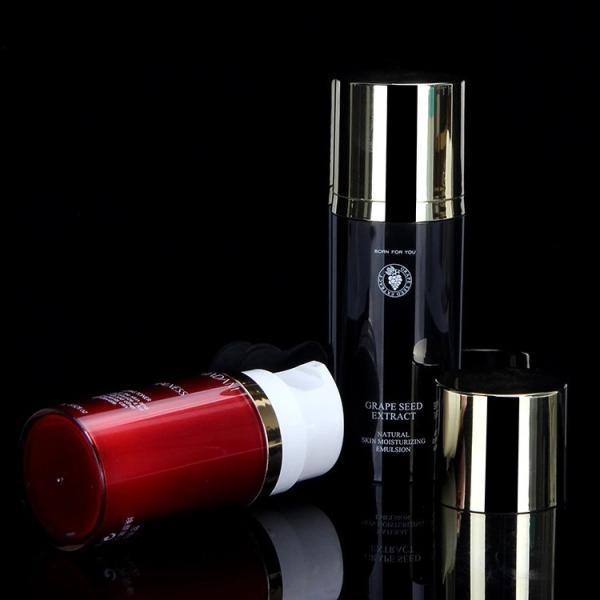 50ml 80ml PP Airless Pump Bottle Double Layer Emulsion Pump Bottle (MC-215)