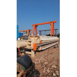 Grande presse-filtre à cylindre d'huile mobile avec déplacement automatique de la toile filtrante