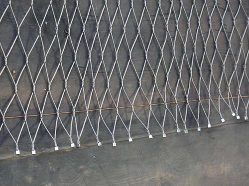 Corrosion Resisting Stainless Steel Ferrule Mesh , Flexible Stainless Steel Mesh