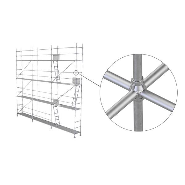 Компоненты многонаправленных чашечных лесов из стали Q235, горячее цинкование