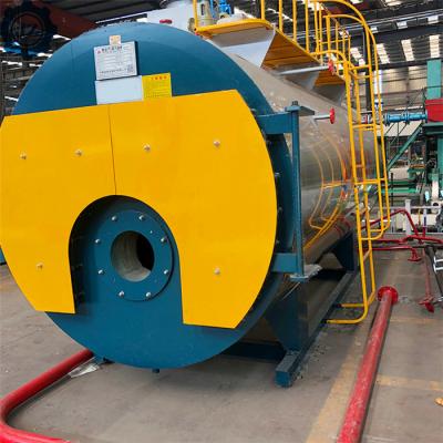 Caldeiras de vapor industriais automáticas WNS do gás de óleo diesel para o asfalto de aquecimento
