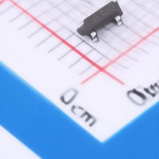 Silicon PNP Transistor BLUE ROCKET BC856-B SOT-23 Package Low Current Amplification Component