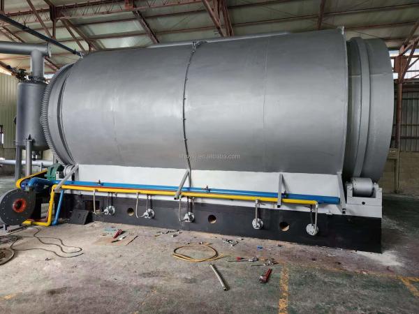 Instalação de pirólise de resíduos de plástico de 5 toneladas ecológicos para transformação de resíduos em energia