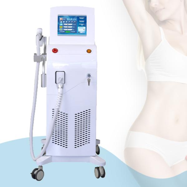Commercial Weifang KM Médical CE 755nm/1064nm/808nm Diode Laser machine à éliminer les poils