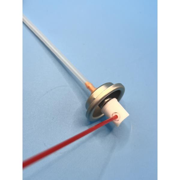 Standard Natural Spray Paint Aerosol Valve Clear Lacquered Tinplate Mounting Cup