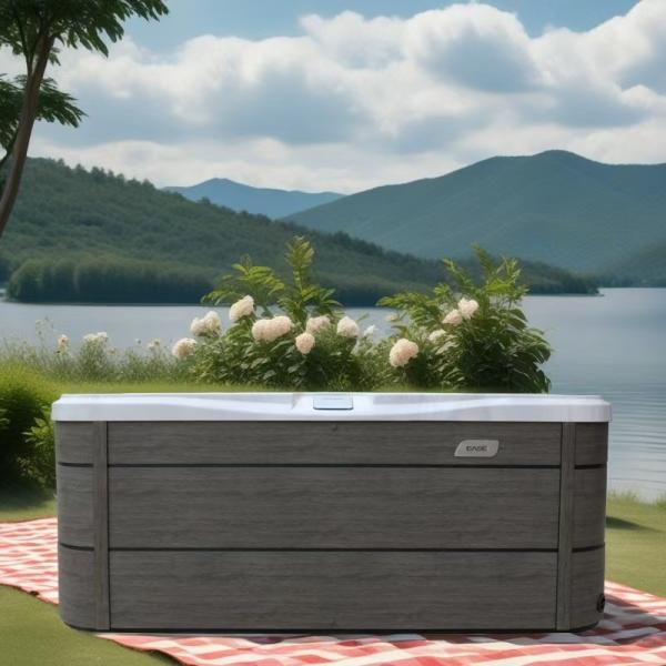 Family Leisure Time Outdoor Jacuzzier Spa Hot Tub with Heating Massage Hydrotherapy Function