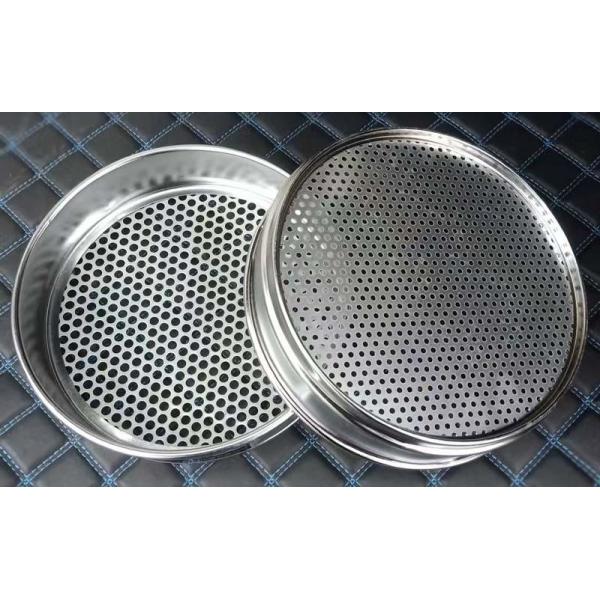 350mm 400mm Diameter Stainless Steel Sieve Perforated Grains For One Kilogram