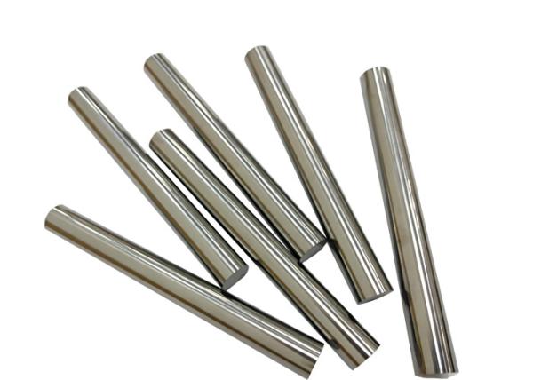 YL10.2 High Polished Solid Carbide Round Blanks , Tungsten Rod Stock 0.5um-1.0um