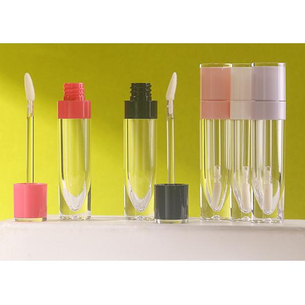 Clear 6ml Lip Gloss Bottle Cosmetic Lipgloss Wand Tube Container