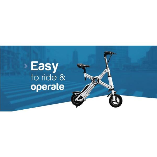 Maximum Distance Range 40km Electric Folding Scooter With Lithium Battery