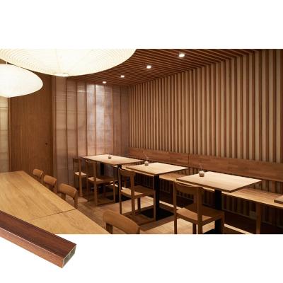 50x25mm Kitchen Marble squre Hollow Wood Tube Moistureproof Anti Insect