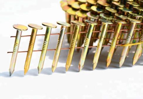 Diamond Point Galvanized Coil Nails High Performance  EG Roofing Coil Nails