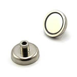 Dia 75mm and 162kg Pull Force Neodymium Pot Magnet Fishing with Eyelet