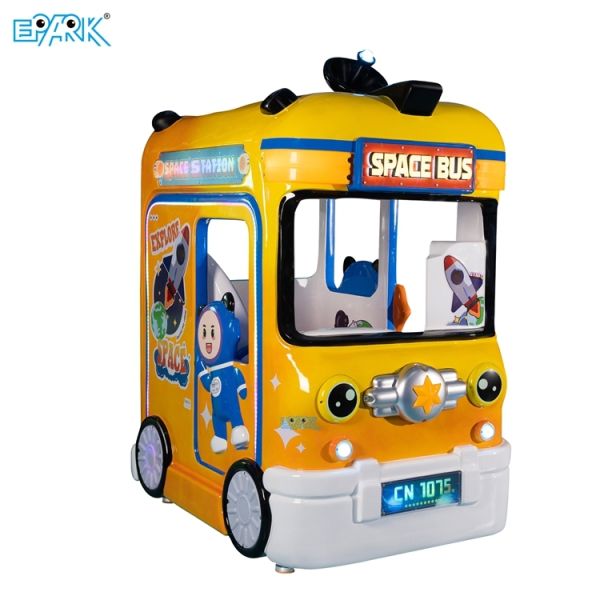 Space Bus 2-Player Interactive Kids Ride for Arcades & Malls
