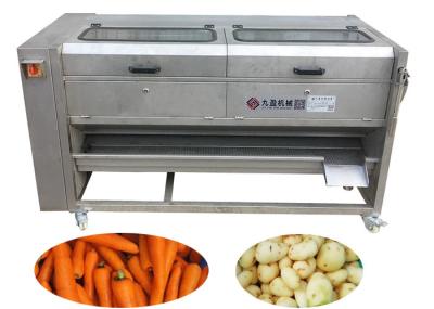 Casca de batata doce da cenoura do rabanete do Taro da escova e máquina de Peeler da lavagem