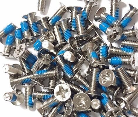 винт оксидации углерода длины 6.35mm 9.5mm стальной черный для кожаного набора кобуры/оборудования Kydex